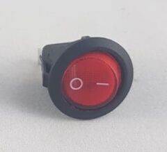 YUVARLAK ISIKLI  ANAHTAR KIRMIZI