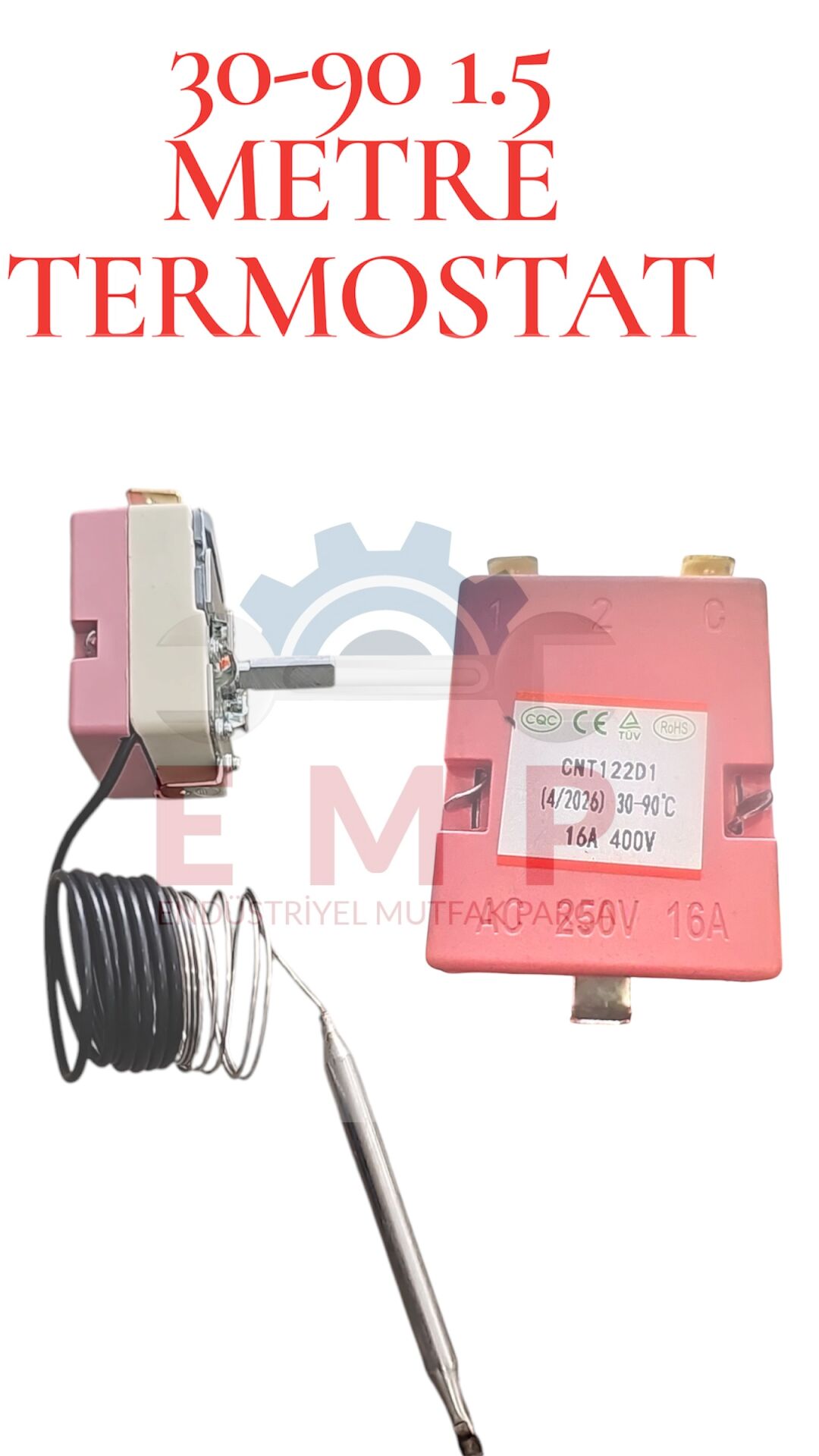 30-90 1.5 METRE SPRALLİ TERMOSTAT