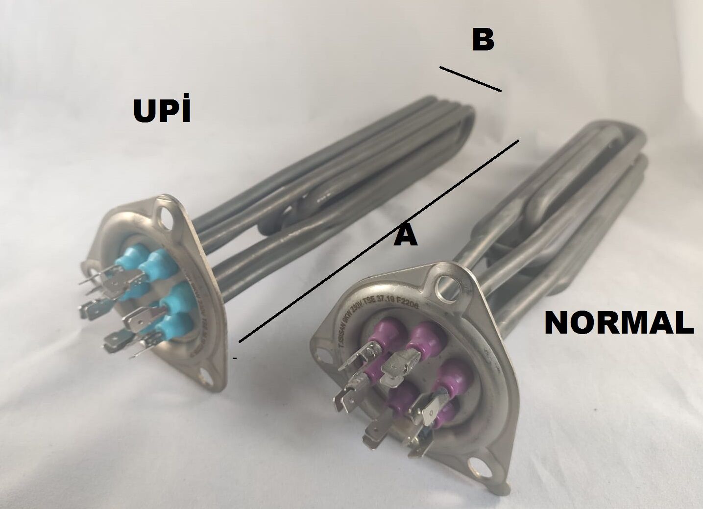 F2206-1P UPİ ELECTROLUX BÜYÜK ÜÇGEN FLANŞ REZİSTANS 9000W
