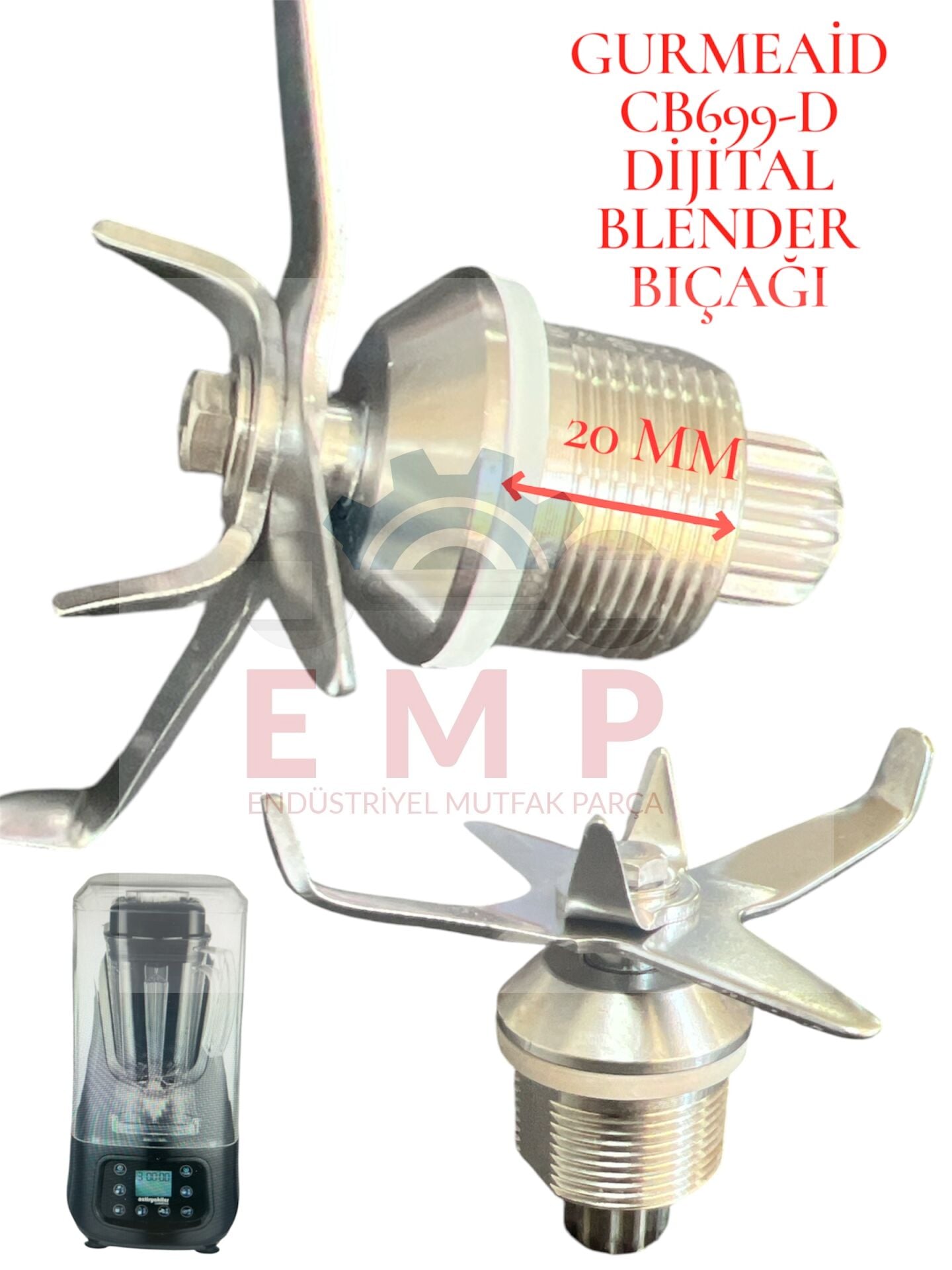 Öztiryakiler Gurmeaid CB699-D bar blender bıçağı