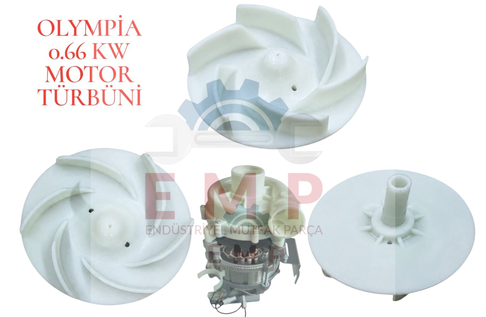 ÖZTİRYAKİLER  POMPA OLYMPIA 0,66KW MOTOR TÜRBİN