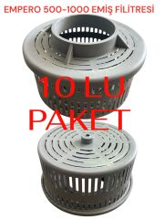 10 LU PAKET EMPERO 500-1000 EMİŞ FİLTRESİ