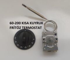 TECASA 60-200 FRİTÖZ TERMOSTAT (KISA KUYRUK)