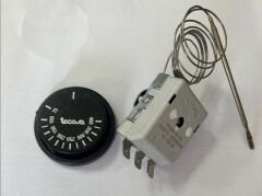 TECASA 75-400 PİZZA FIRIN TERMOSTATI ( ÇİFT KONTAK )