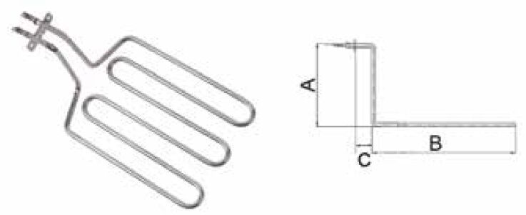 R4005 FRİTÖZ REZİSTANSI