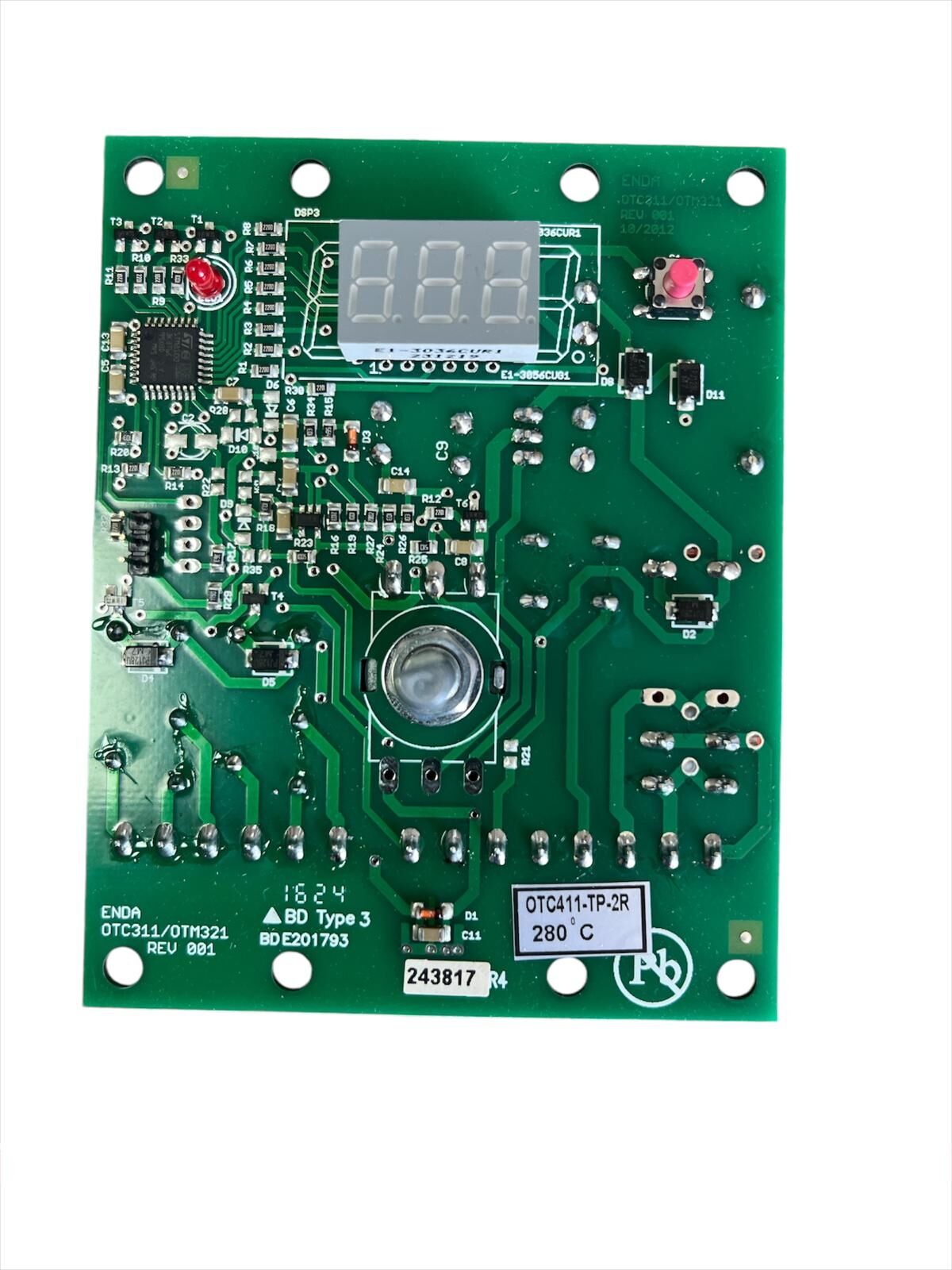 ENDA DİJİTAL FIRIN TERMOSTATI 0-280 OTC 411