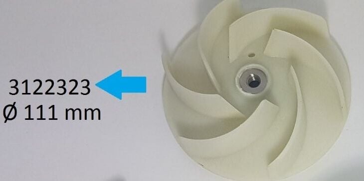 FIR MOTOR TURBİNİ ÇAP:111 MM   SOL