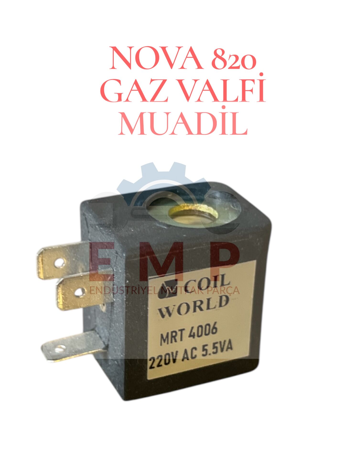 NOVA 820 GAZ VALFİ MUADİL BOBİNİ 9 MM MTR 4006