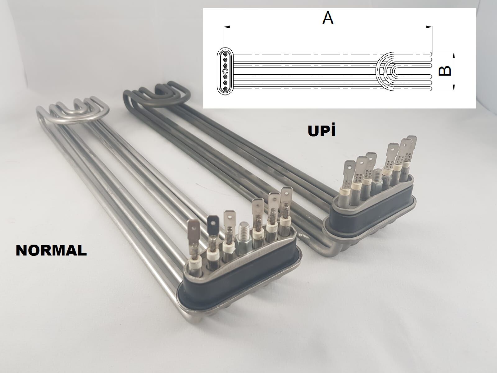 R5103-1U UPİ FAGOR TRİFAZE KAZAN REZİSTANSI