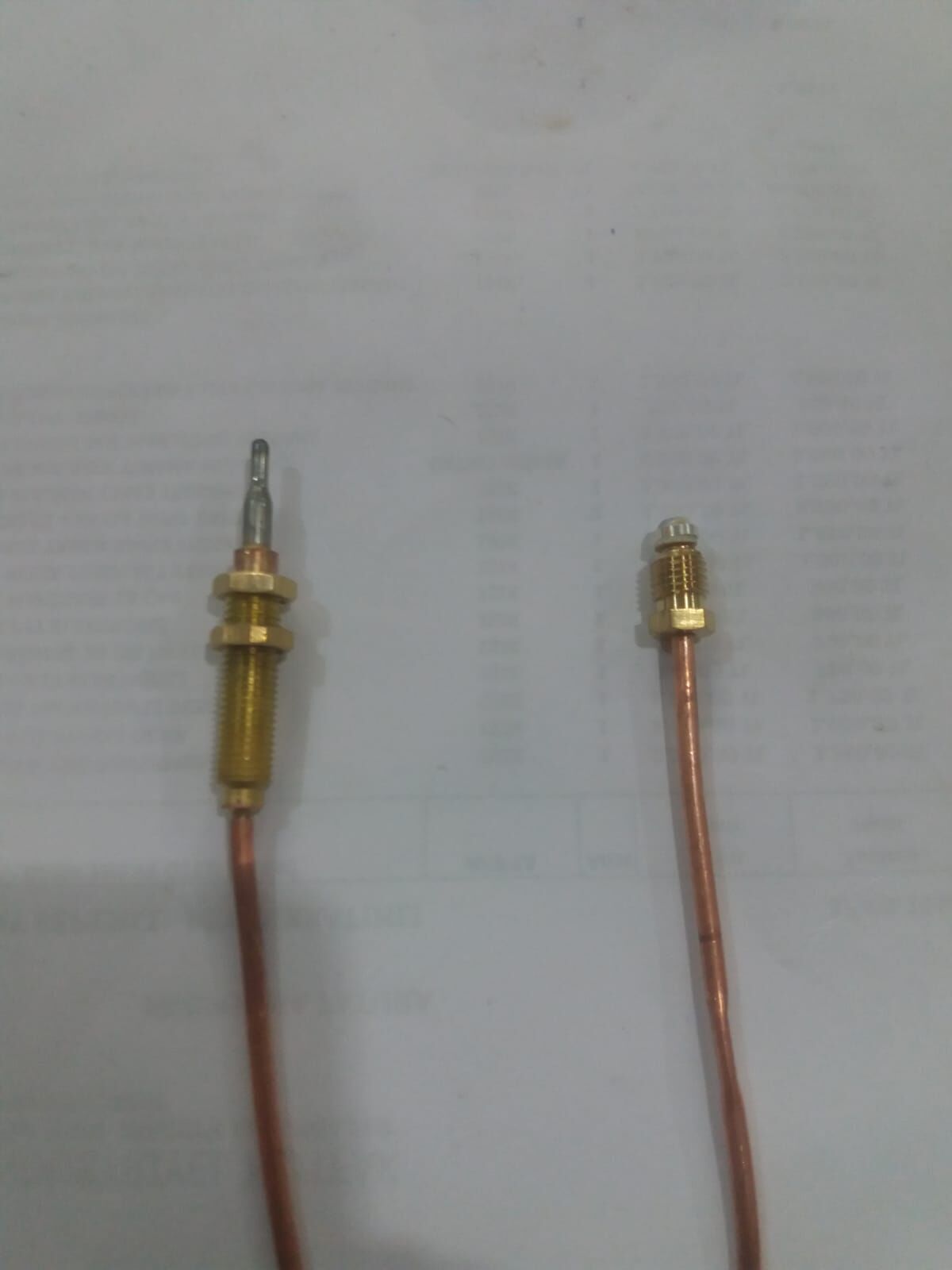 TERMOKUPL 30 CM KISA UÇLU (M8)