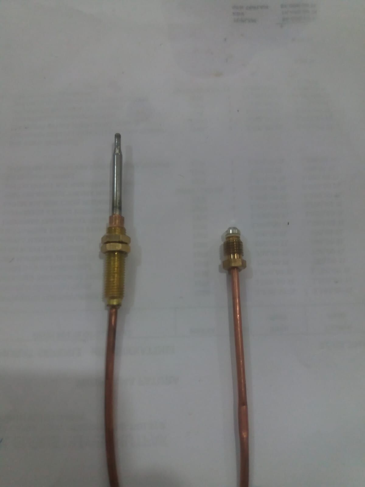 TERMOKUPL 120 CM UZUN UÇLU (M8)