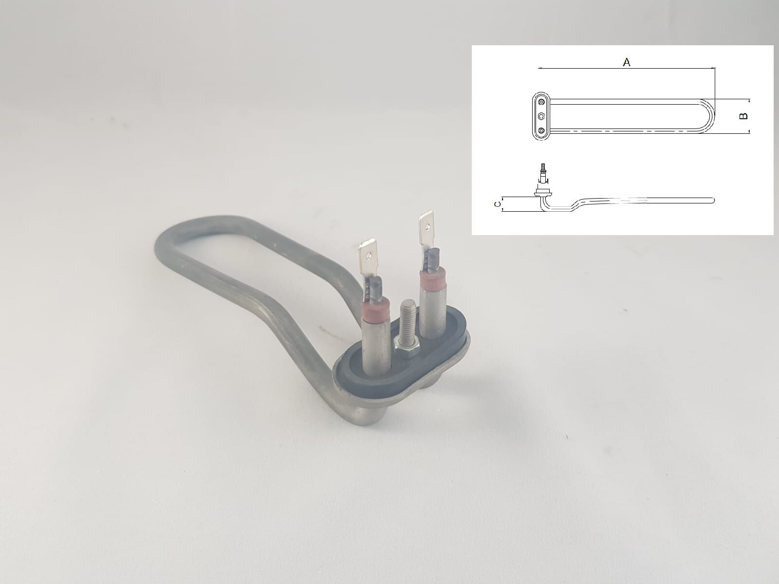 R5124-1P ELECTROBAR 600W BARDAK KAZAN REZİSTANSI 22 CM