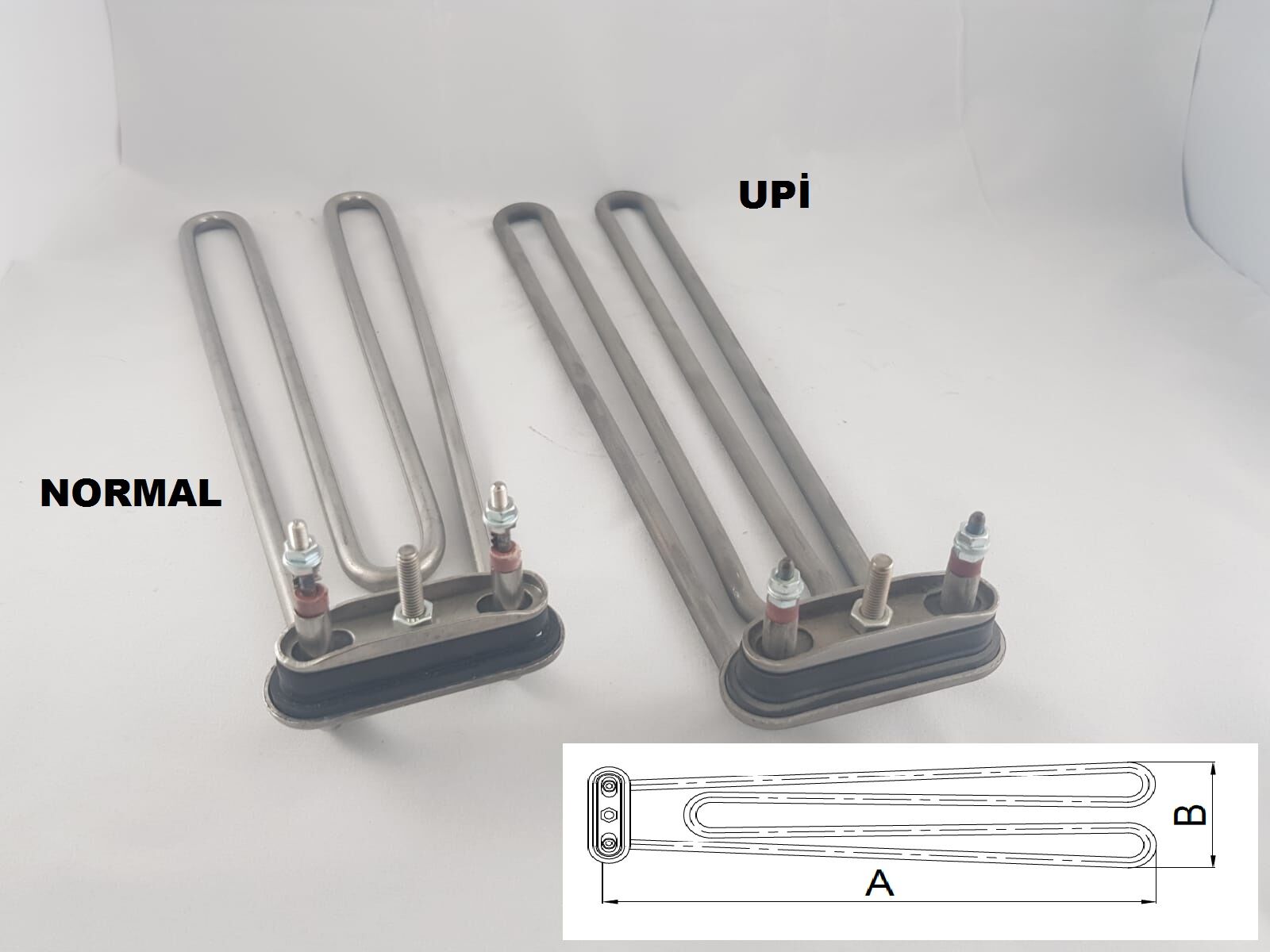 R5105-1P UPİ KAZAN REZİSTANS UZUN (EMP1000-Fİ30)