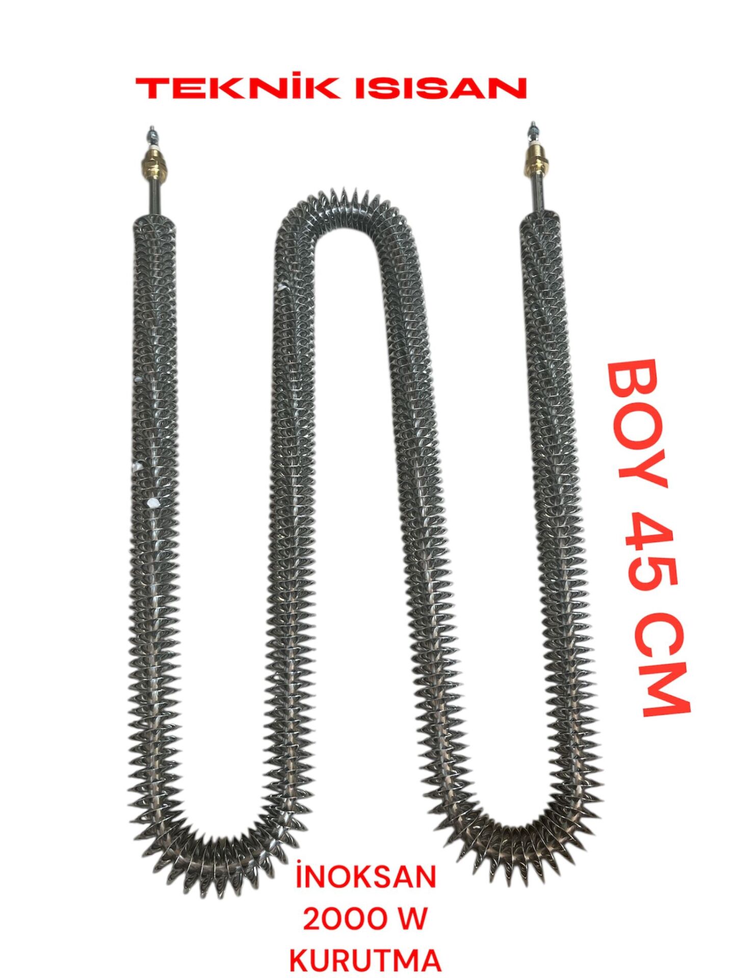 R6019 İNOKSAN SERPANTİNLİ KURUTMA REZİSTANSI 2000 W