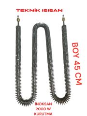 R6019 İNOKSAN SERPANTİNLİ KURUTMA REZİSTANSI 2000 W