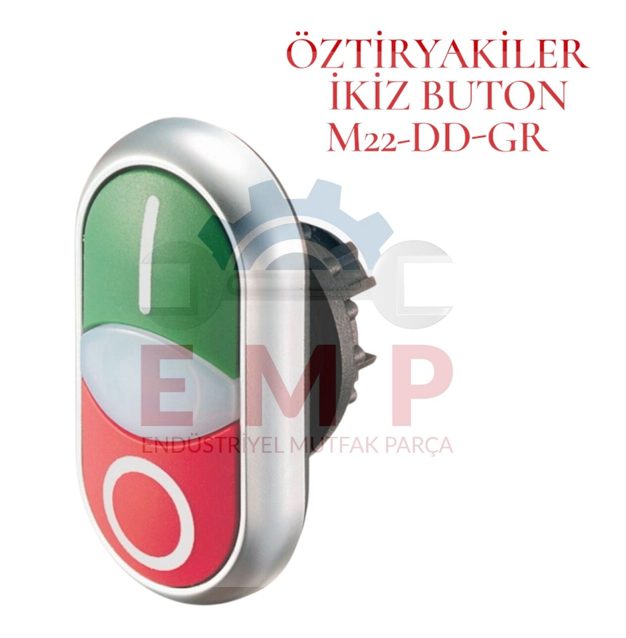 MOELLER İKİZ BUTON M22-DD-GR