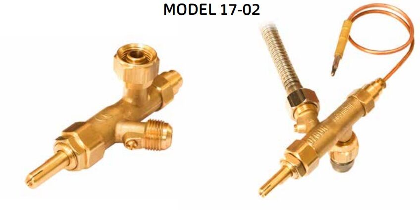 ÖZGÜR MODEL 17-02 3/8 GAZ VALFİ PİLOTSUZ