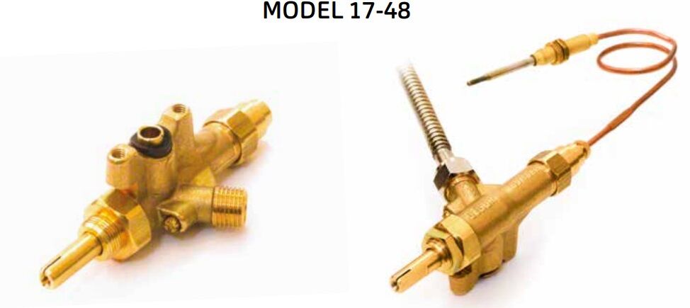 ÖZGÜR MODEL 17-48 1/4 KELEPÇELİ GAZ VALFİ