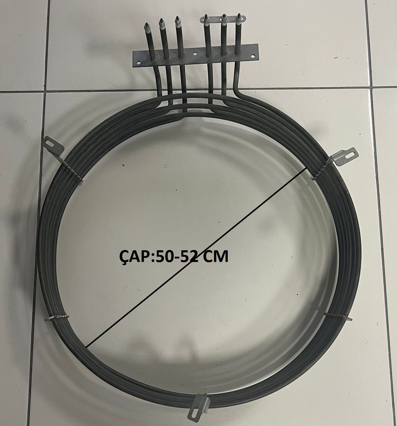 100023 3*3500 W KONVEKSİYONLU FIRIN REZİSTANS ÇAP 50-52