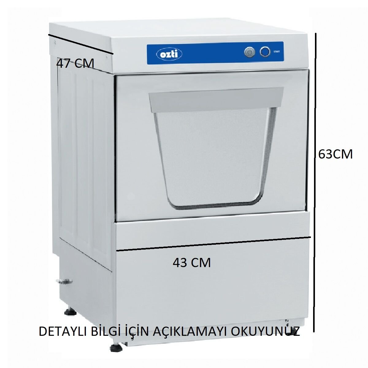 ÖZTİ OBY35M BARDAK YIKAMA MAKİNASI