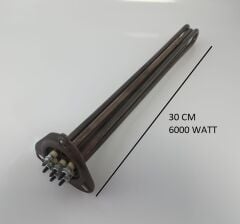 REZ009  IEG İTHAL ÜÇGEN 6000W 30 CM TRİFAZE REZİSTANS