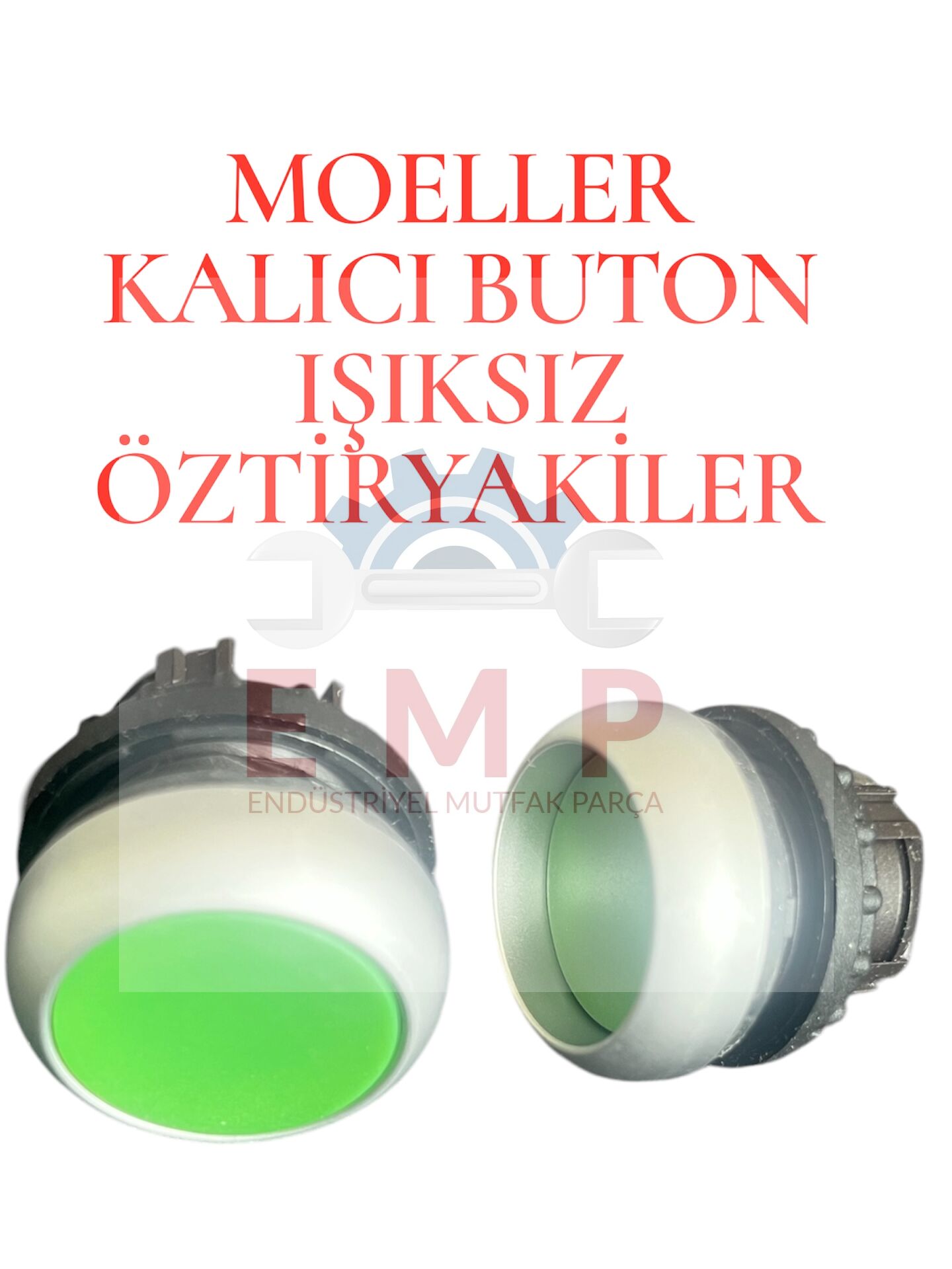 MOELLER BUTON KAFASI M22 DR-G IŞIKSIZ YEŞİL