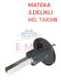 MATEKA SOĞAN DOĞRAMA MİL TAKIMI 12 MM