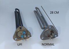 F2117-1P UPİ MONOFAZE ÜÇGEN FLANŞ BOİLER REZİSTANS 2000 W