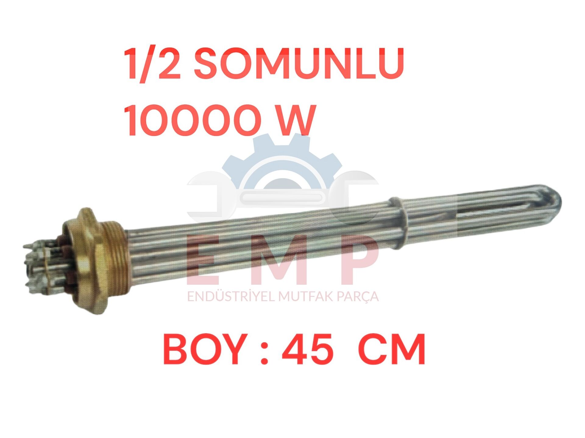 M 1207 1 1/2 FLANŞLI 45 CM 10000 W REZİSTANS