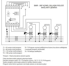 KONEL BMR-06P BULAŞIK KONTROL ROLESİ