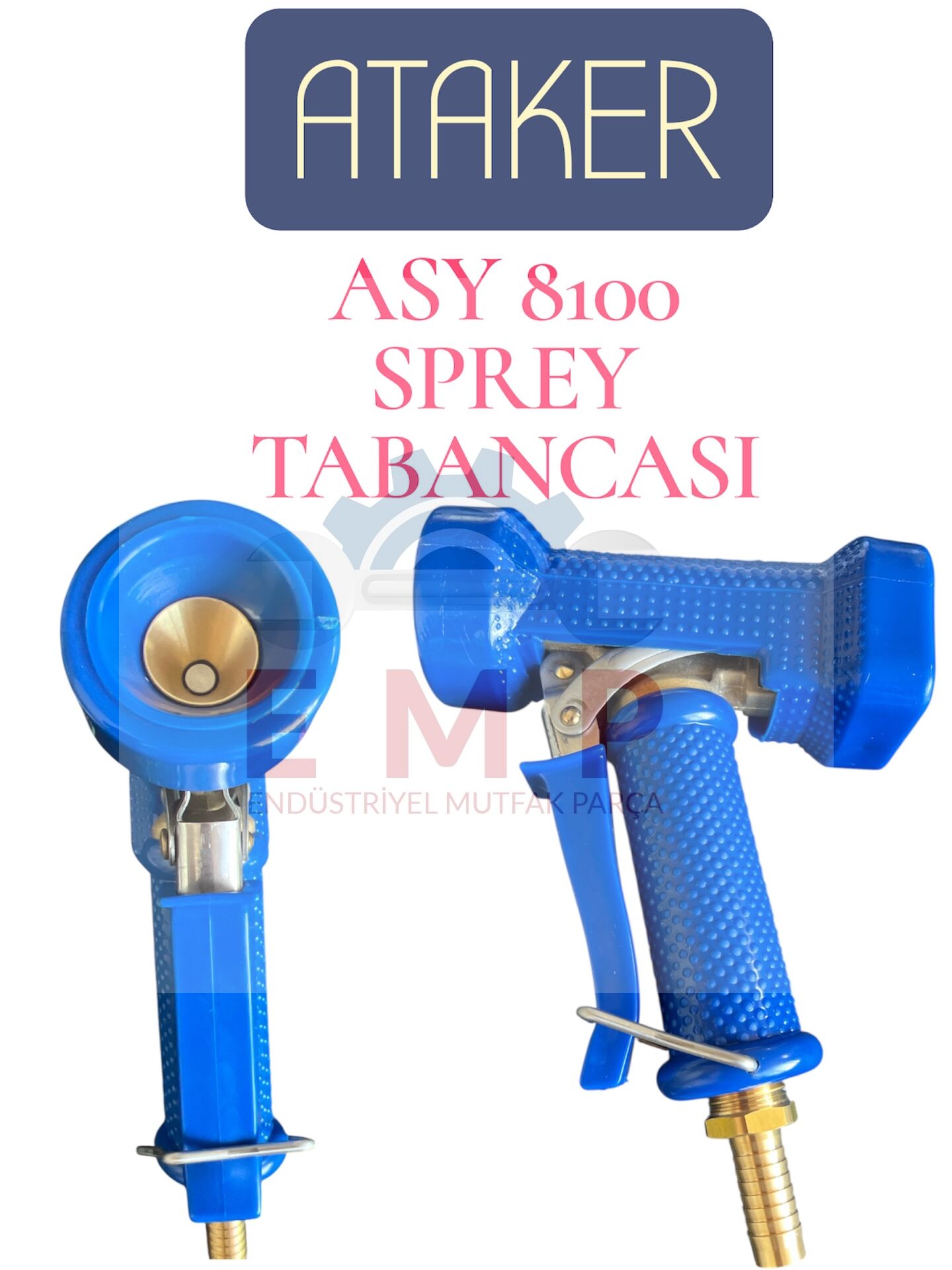 ATAKER YER YIKAMA BASIÇ TABANCASI TETİKLİ