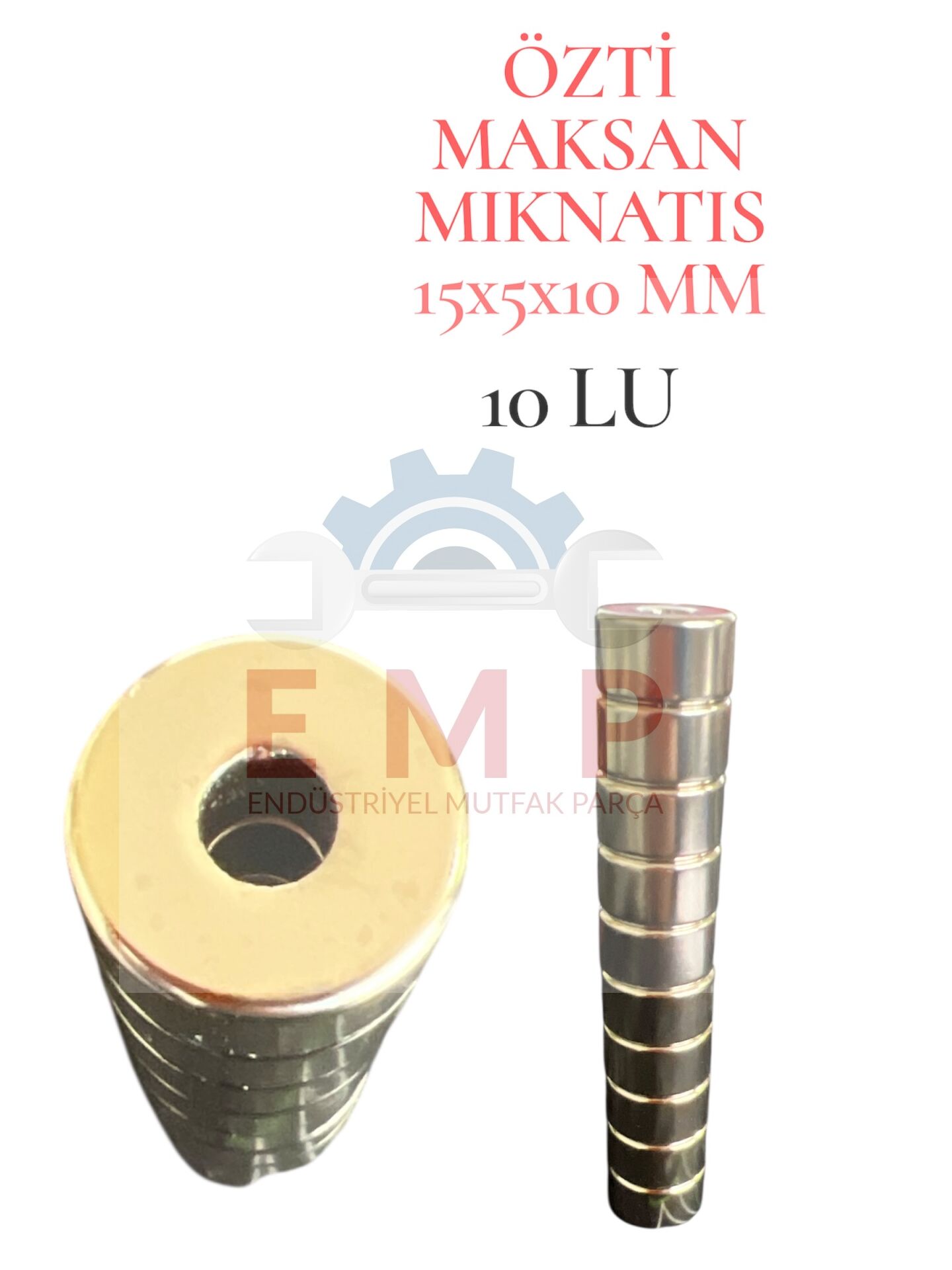 10 LU BÜYÜK BULAŞIK MAKİNASI KAPAK MIKNATISI