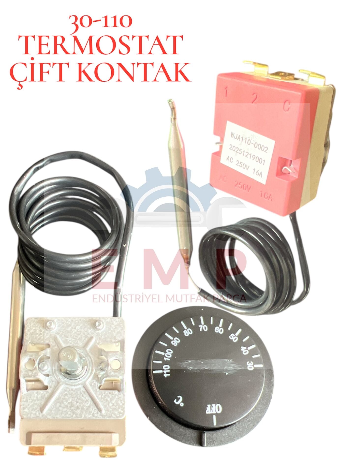 30-110 çift KONTAK TERMOSTAT