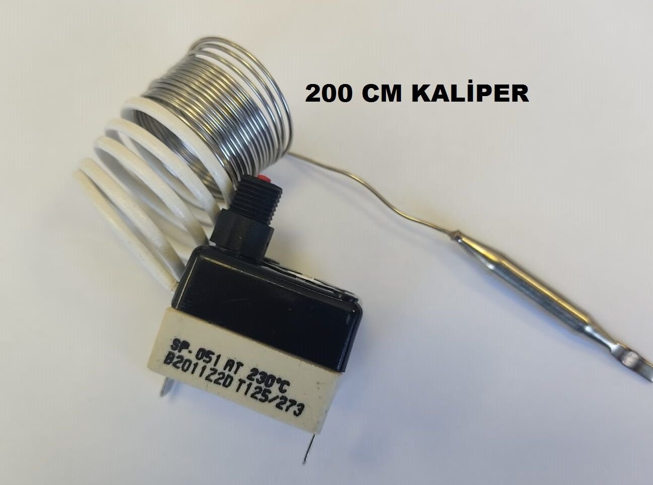 TECASA 230 C FRİTÖZ EMNİYET TERMOSTATI 200 CM KALİPER