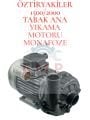 ÖZTİRYAKİLER 1500/2000 TBK ANA YIKAMA MOTORU MONAFOZE