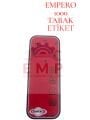 EMPERO 1000 TABAK  BULAŞIK MAK.ETİKETİ