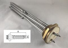 M1401 2'' FLANŞLI SULU REZİSTANS 3X2500W